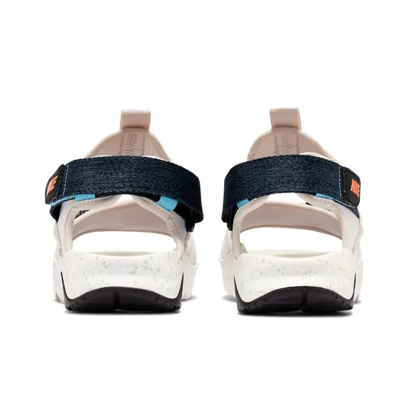 Nike Outdoor Open Toe Sports Sandals Beige 'Desert Sand Lagoon Pulse Black' Women's-4
