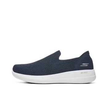 Skechers GO WALK Stability Cushioned Wear Resistant Breathable Rebound Low Top Casual Shoes Men's Marine Blue