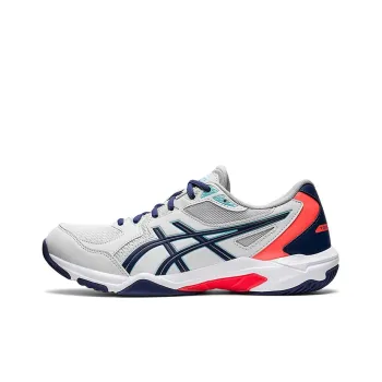 Asics Gel Rocket 10 'Glacier Grey Sunrise Red'