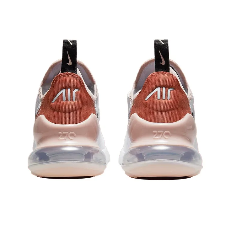 Nike Air Max 270 White Burnt Sunrise Women's-4