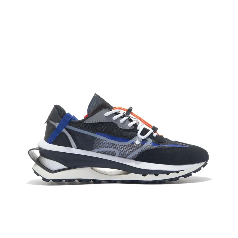 LiNing Fangyuan Premium Rebound Cushioning Wear Resistant Slip Resistant Low Top Sports Casual Shoes Men's Black-1