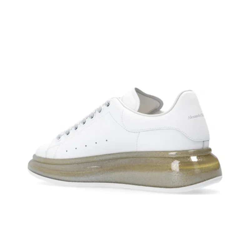 Alexander McQueen Oversized Gold Translucent Women's-3