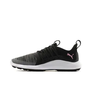 PUMA IGNITE Cushioned Slip-Resistant Breathable Lightweight Low-Top Casual Running Shoes Women's Black Gray