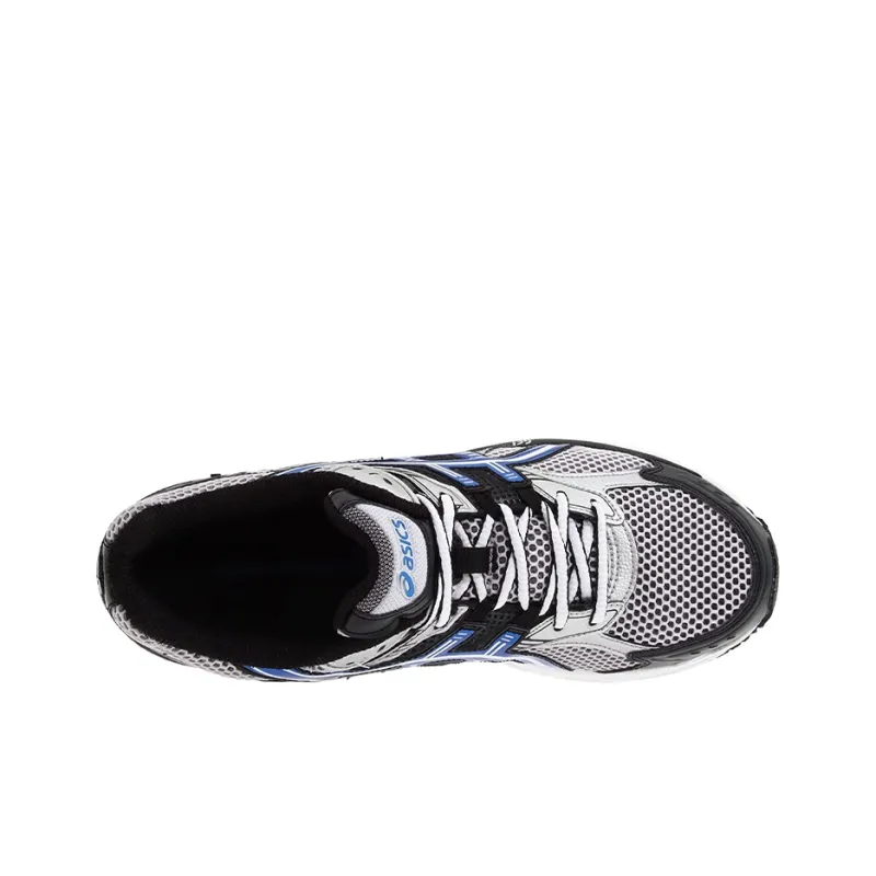 Asics Gel-Equation Wear-Resistant Low-Top Running Shoes Men's Black Blue-3