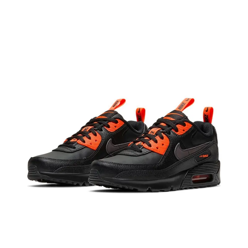 Nike Air Max 90 SE 'Black Total Orange' GS-2