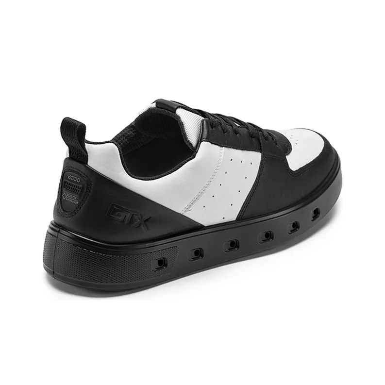 Ecco Street 720 Series Lightweight Low Top Skateboard Shoes Men's Black-3