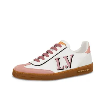 LOUIS VUITTON Lv Frontrow Sports Shoes Pink/White Women's
