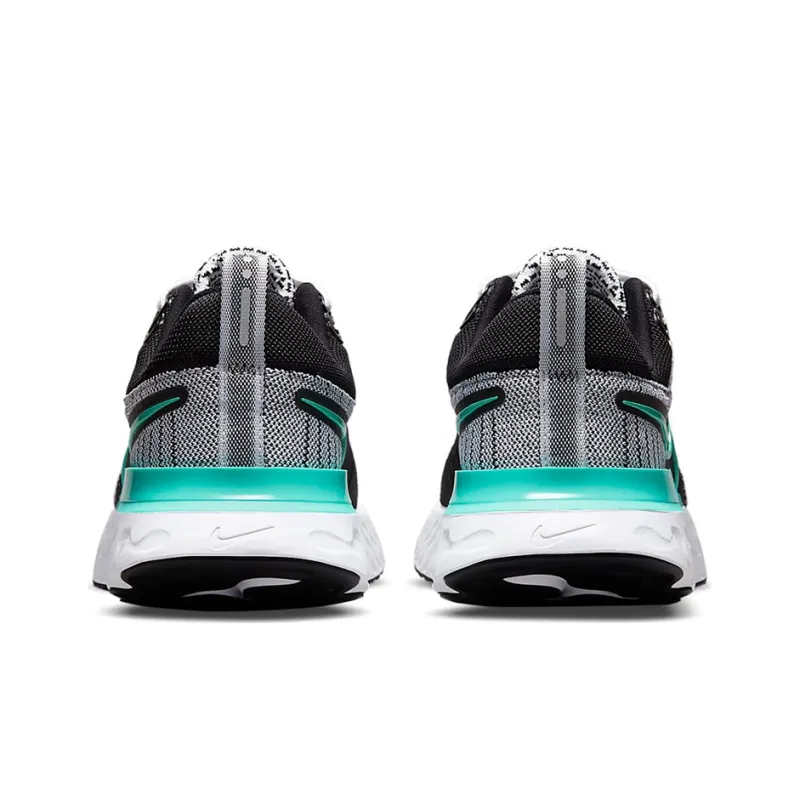 Nike React Infinity Run Flyknit 2 'Black Aurora Green' Women's-4