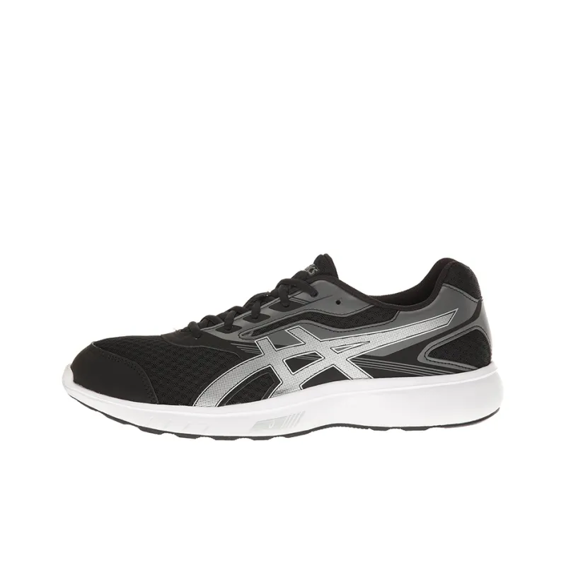 Asics Stormer Running Shoes Men Low-Top Black/White-0