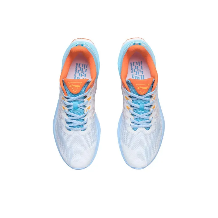 LiNing YueYing Yueying Cushioning Anti-Slip And Wear-Resistant Low-Top Running Shoes Blue Orange-3