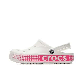 Crocs Classic Clog Breathable Non Slip Shoe Pink White