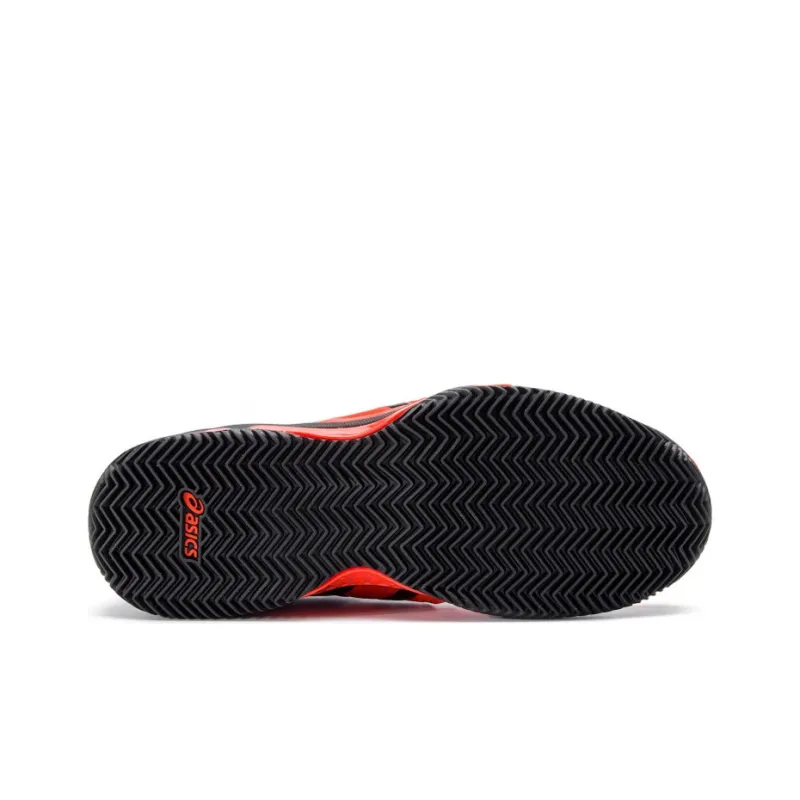 Asics Gel-Resolution 7 Running Shoes Men Low-Top Orange/Black-3