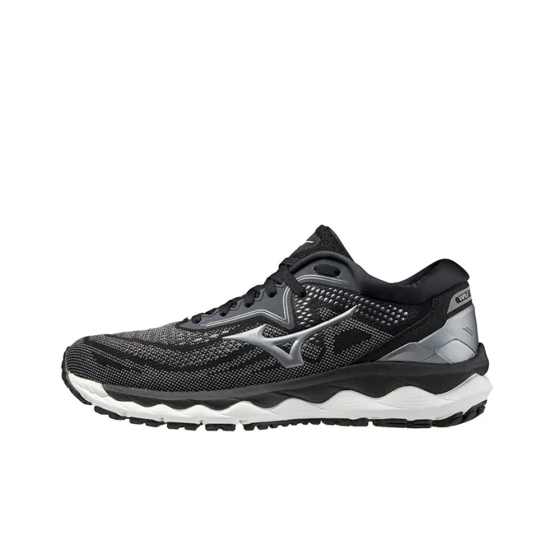 Mizuno Women's Wave Sky 4 'Black Grey' Women's-0