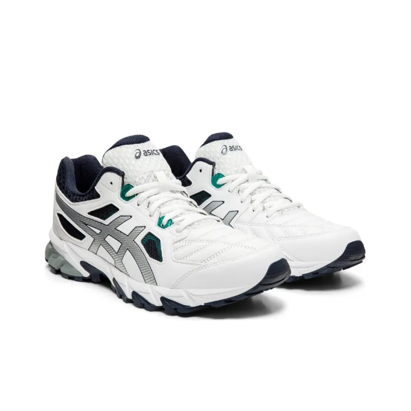 Asics Gel-Trigger 12 Anti-Slip Wear-Resistant Low-Top Running Shoes Men's White Gray-2