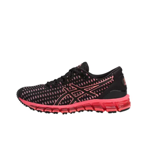 Asics Gel-Quantum 360 Running Shoes Women's Low-Top Black/Red