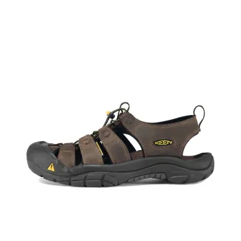 KEEN Newport Breathable And Wear resistant River Trekking Shoes Men's Bison Brown