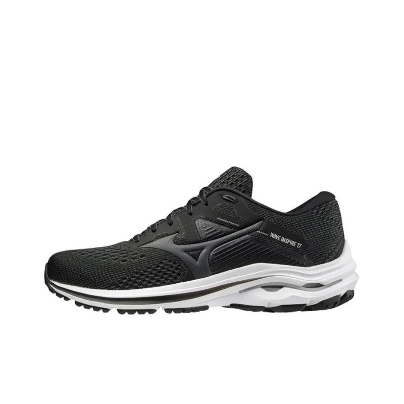 Mizuno Wave Inspire 17 Cushioning Anti Slip Wear Resistant Breathability Low Top Running Shoes Men's-0