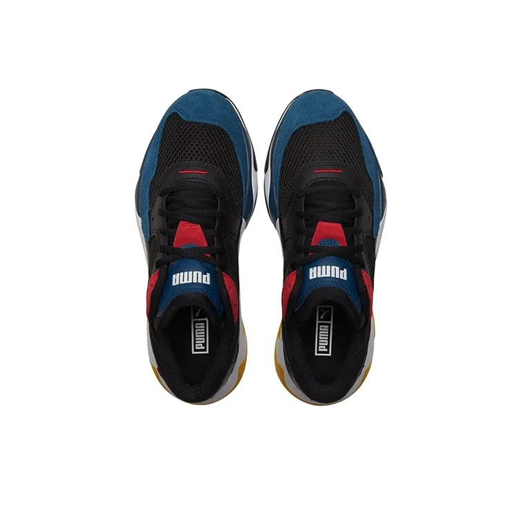 PUMA Caracal Athleisure Casual Sports Shoe Unisex Blue Black-3