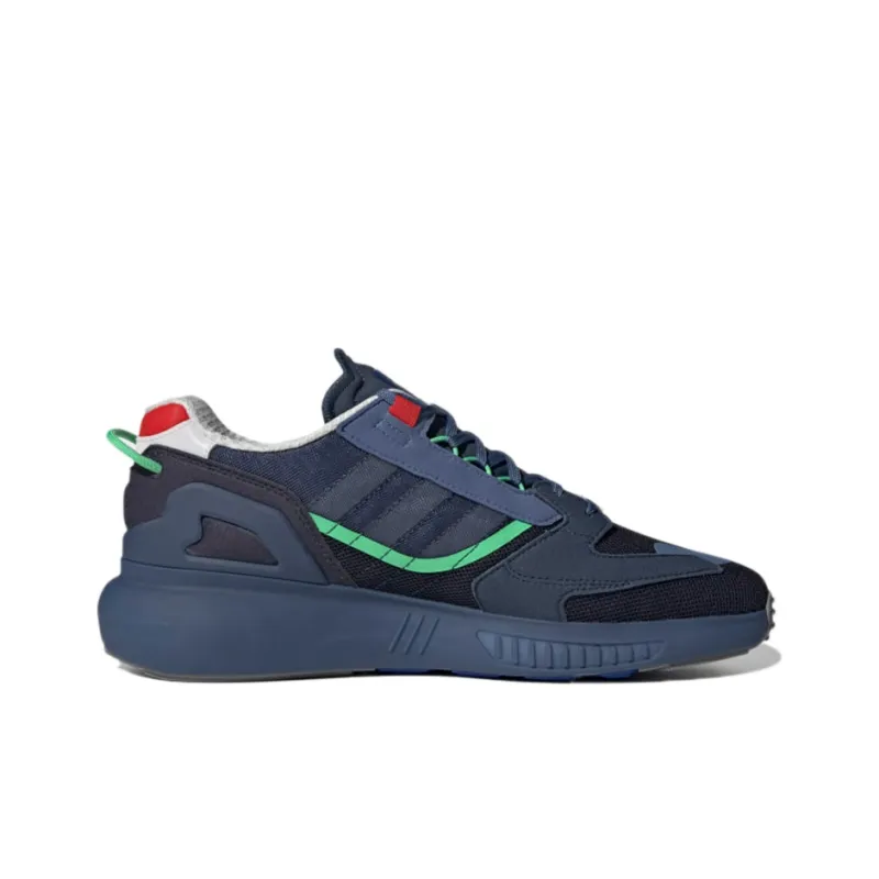 Adidas Zx 5K Boost Navy Signal Green-1