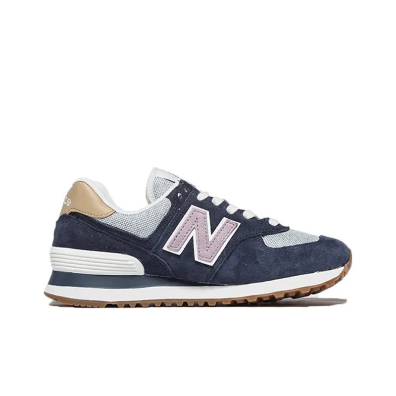 New Balance 574 For Navy Women's-1