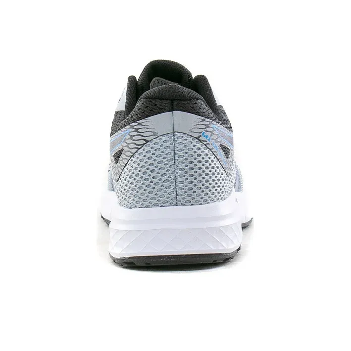 Asics Wear-Resistant Low-Top Running Shoes Men's Gray Blue-3