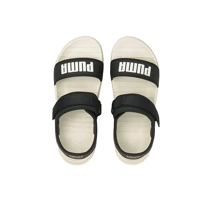 PUMA SoftRide Sandal 'Black Marshmallow'-2
