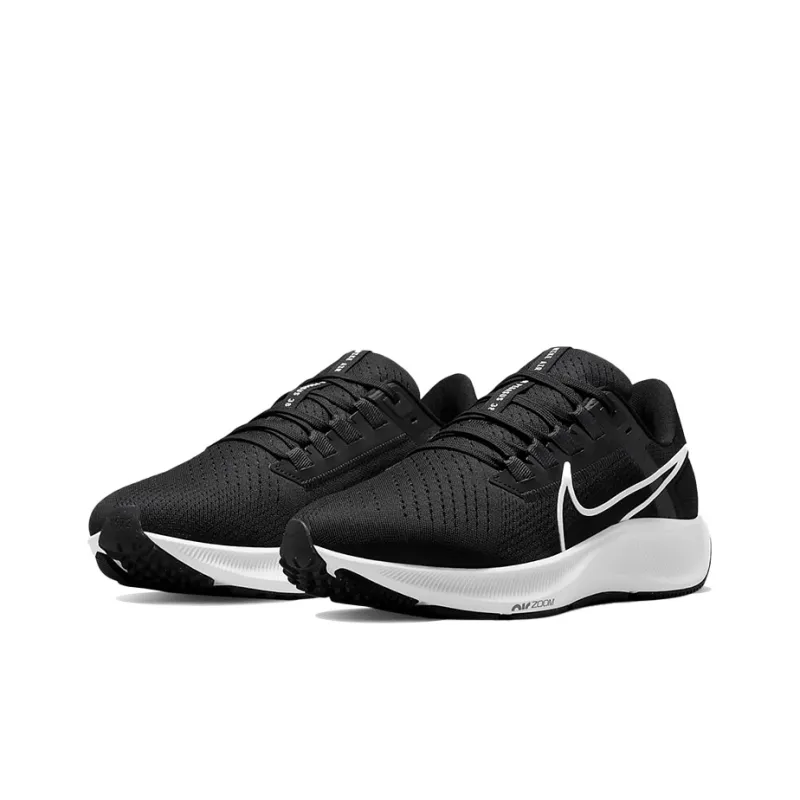 Nike Air Zoom Pegasus 38 'Black White' Women's-2