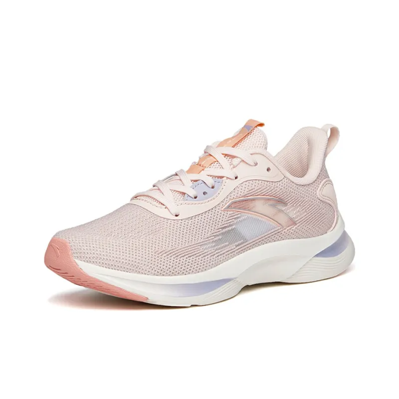 Anta Running Collection Breathable Low Top Running Shoes Women's Pink-1