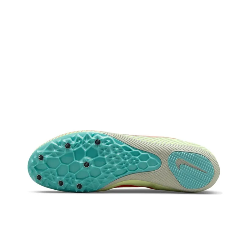 Nike Air Zoom Rival M 9 Spikes 'Barely Volt Hyper Orange'-4