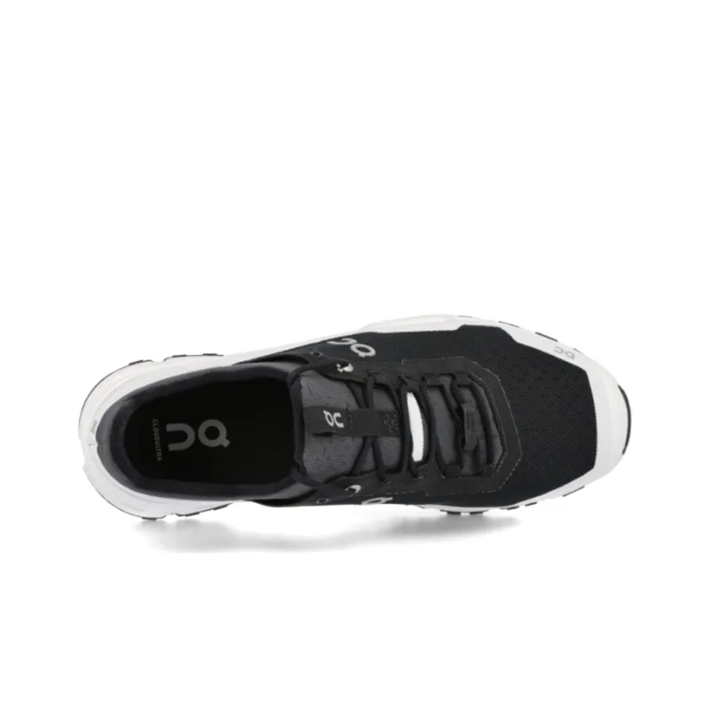 On Running Cloudultra Black White Women's-4