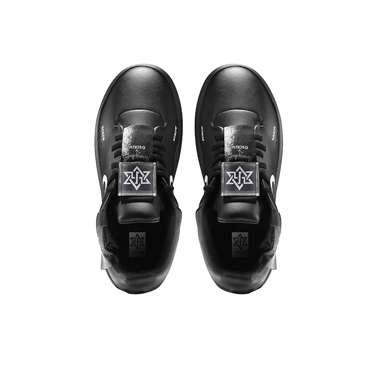 NORVINCY Stylish Skateboarding Shoes Unisex Black-2