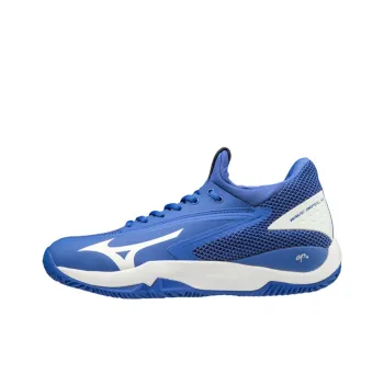 Mizuno Wave Impulse CC Wear-Resistant Low-Top Running Shoes Unisex Blue White