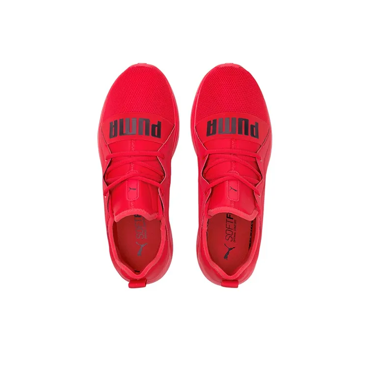 PUMA Resolve Cushioned Anti-Slip And Wear-Resistant Lightweight Low-Top Running Shoes Men's Red/Black-2