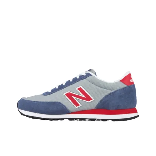 New Balance NB 501 Running Shoes Men Low-Top Blue/Red/White/Black