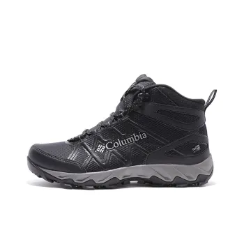 Columbia Outdry Wear Resistant Support Lightweight High Top Trekking Shoes Men's Black