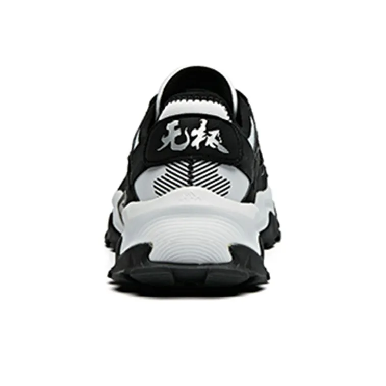 Anta Durable Breathable Low-Top Outdoor Shoes Men's Black-4