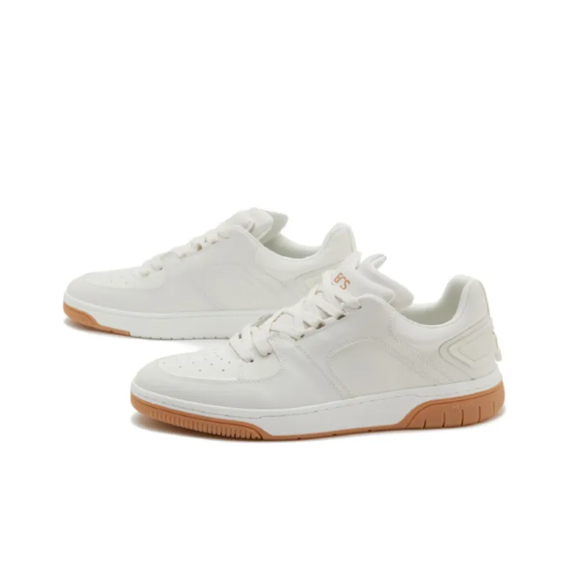 PEDRO Skateboard Shoes Men Low Top White-2