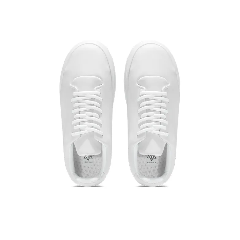 NORVINCY Stylish Skateboarding Shoes Unisex White-3