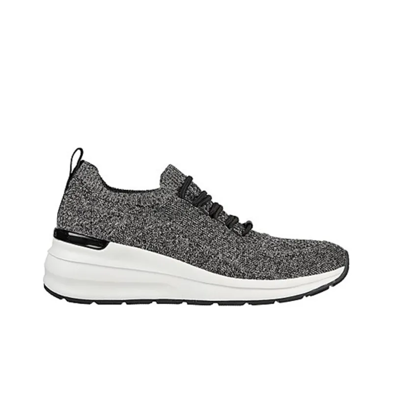 Skechers Billion Casual Shoes Women's Low-Top Black/White-1