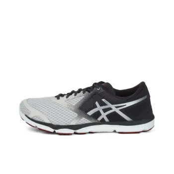 Asics 33-DFA Wear-Resistant Low-Top Running Shoes Men's Gray Black Silver