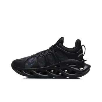 LiNing Arc ACE Cushioning Breathable Lightweight Rebound Low Top Running Shoes Women's Black