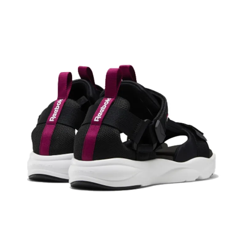 Reebok Furylite Sandal Black White Blaze Berry-3