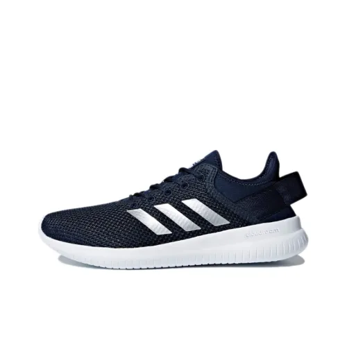 Adidas Cloudfoam Qt Flex Running Shoes Women's Low-Top Blue