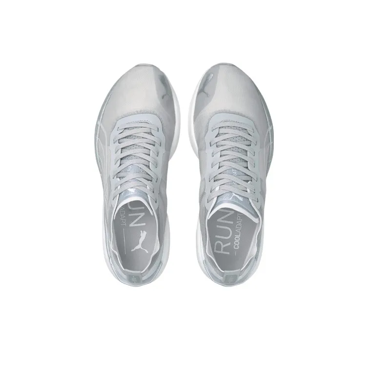 PUMA Liberate Nitro Cool Adapt Sports Sneakers Silver Women's-3