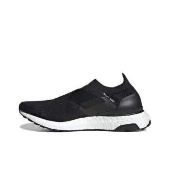 Adidas Ultra Boost Slip On Dna Black Acid Orange Women's