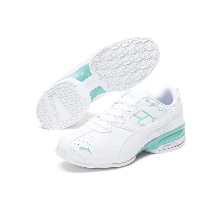 PUMA Tazon 6 Graphic White/Blue Women's-2