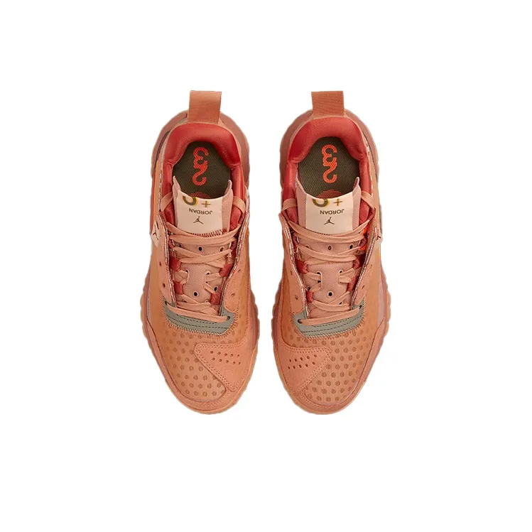 JORDAN Delta 2 Clay Low Top Orange Women's-3
