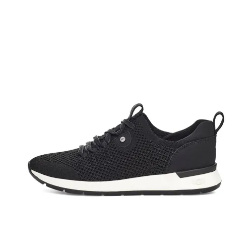 UGG Running Shoes Women's Low-Top Black/White