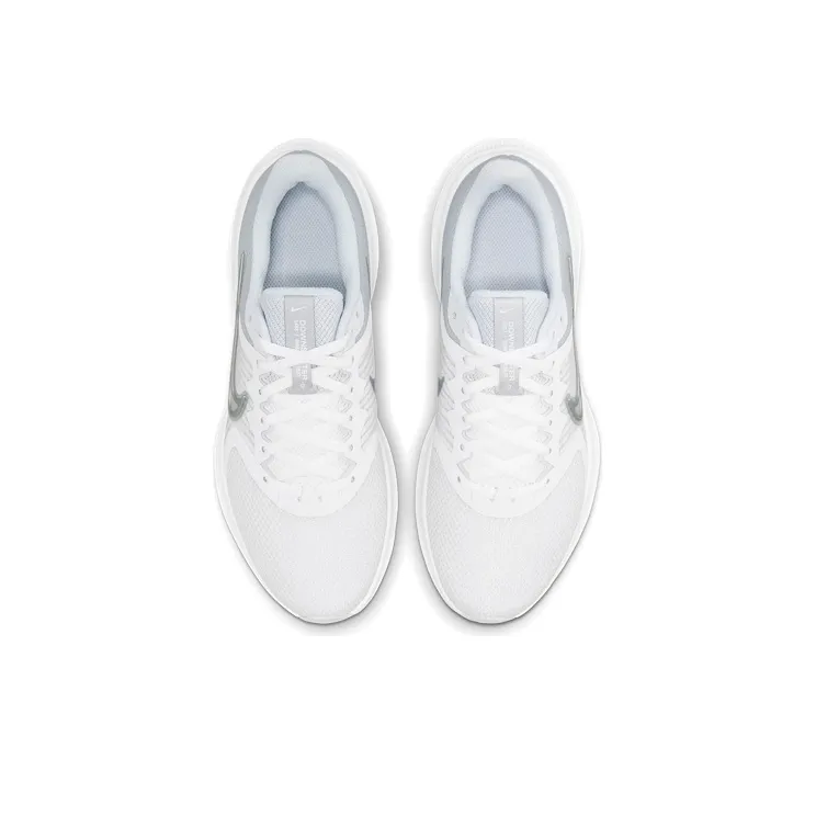 Nike Downshifter 11 White Metallic Silver Women's-3