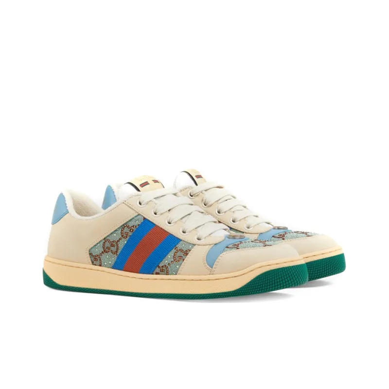 GUCCI Women's Screener 'Brown Blue Red' Women's-1